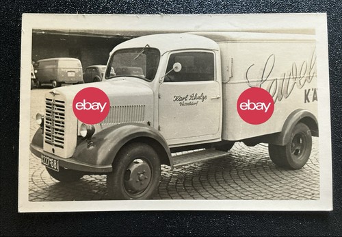 Postcard commercial vehicle - rp,