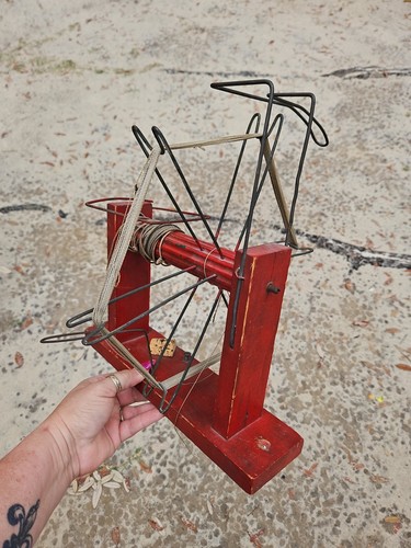 Vintage yarn winder spinner - yarn,