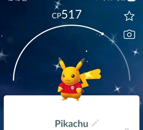 Pokémon shiny costume - go/shiny,