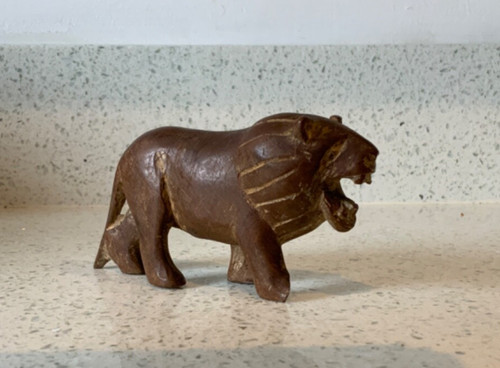 Vintage hand carved wooden - vintage,