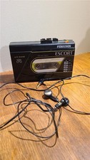1980's Ferguson Escort Walkman Personal Tape Player & Radio in Working Order