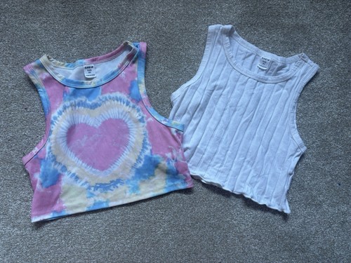 Girls cropped tops size - tops, 9