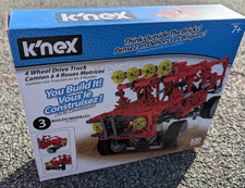 K'NEX 4WD 4 Wheel Drive Truck Building Set - 320 Pieces