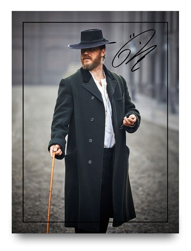 Tom hardy signed peaky - tom,