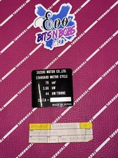 Suzuki Oem Nos CS 80 CD Vin