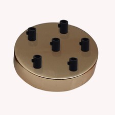 Single & Multi outlet ceiling rose Vintage metal Style Ceiling Light Fitting