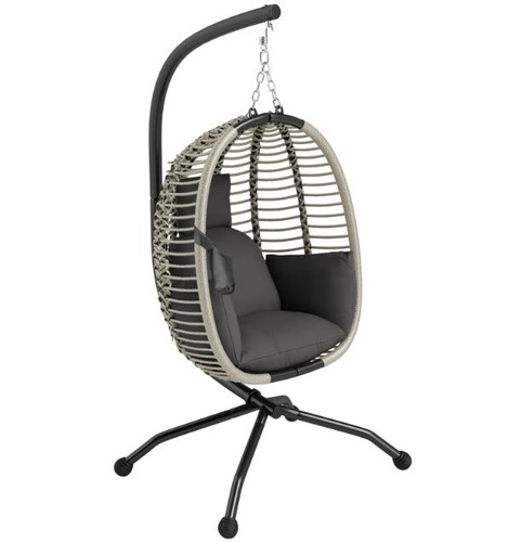 Hanging swing chair with - hanging, thick