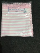 Brand New The Little White Company Pink Fringe Rug