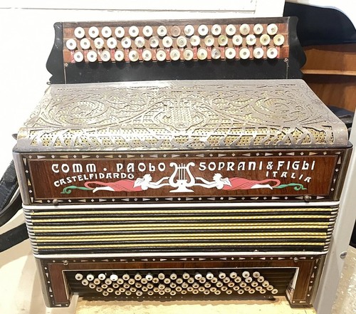 Accordion paolo soprani - , wood