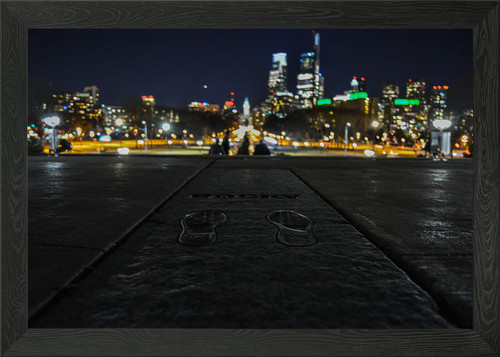 Rocky was here framed - was,