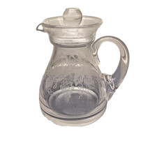 Stuart crystal glass - glass, lidded