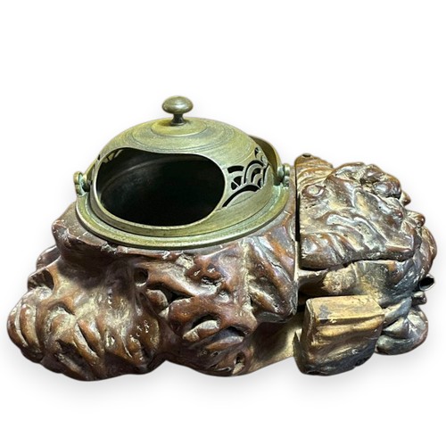 Antique kiseru ashtray wooden - antique,