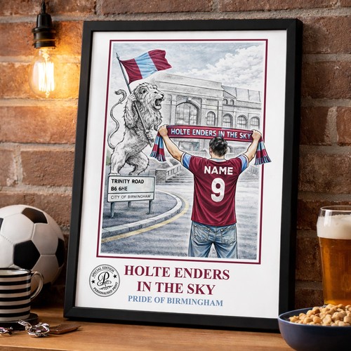 Personalised aston villa - personalised,