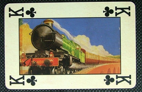 Playing card hornby railways - card,