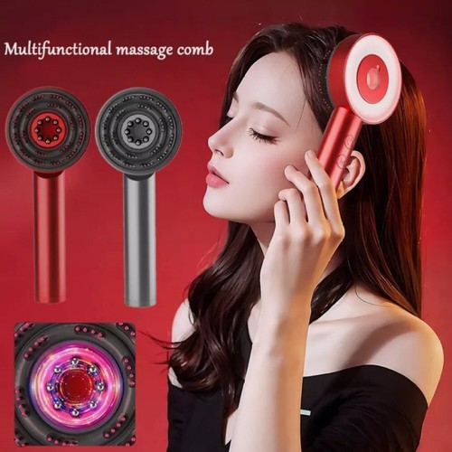 Electric hair comb red light - comb,
