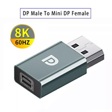 DisplayPort 1.4 Male to Mini