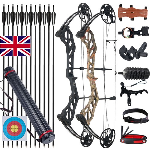 Compound bow kit - bow, 15-70lbs