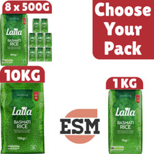 Laila Basmati Rice Aromatic Long Grain,Gluten-Free, 100% Pure Long Grain UK