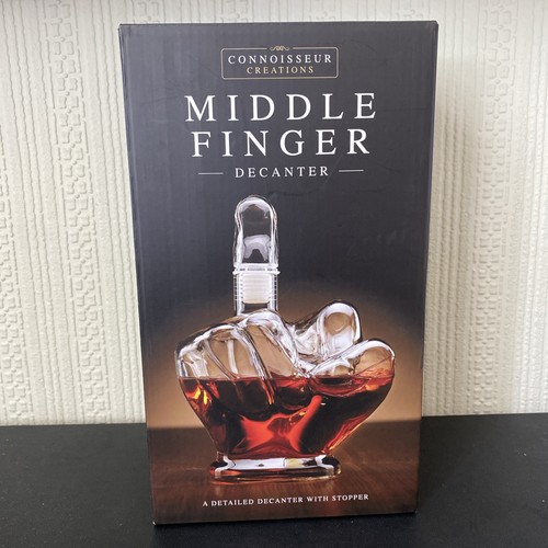 Middle finger glass - middle,