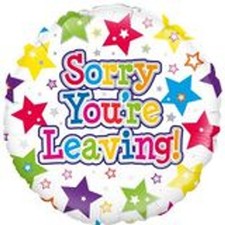 Sorry You’re Leaving Foil