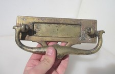 Victorian Brass Letterbox