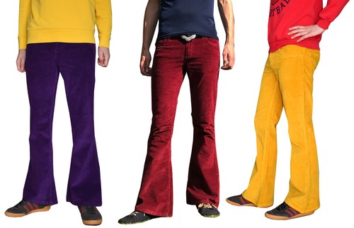 Men bell bottoms flared - men's,