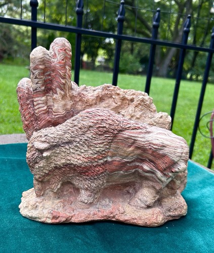 Vintage swirl clay pottery - swirl,