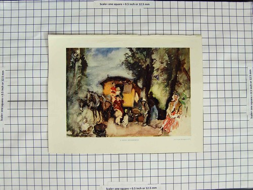 Old vintage print - old, c1790-c1930