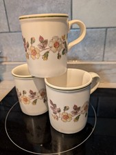 Vintage M&S Autumn Leaves Mugs