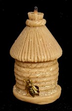 Bee Hive-Skep Beeswax Candle