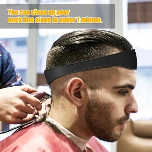 Silicone haircut band curved - haircut,
