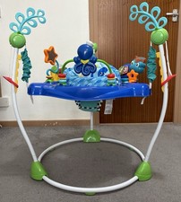 BID: Baby Einstein Ocean Discovery Activity Jumper, Bouncer, Jumperoo - Blue