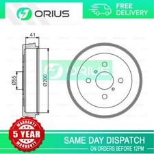Brake Drum Rear Orius Fits