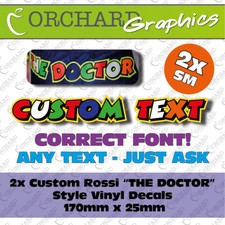 Custom vinyl decal stickers - 2x,