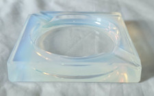 Small opalescent French glass
