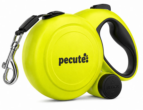 Retractable dog leash - dog, poo