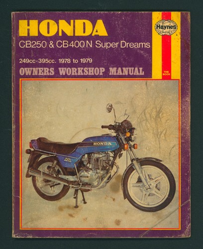 Haynes honda cb250n - haynes,
