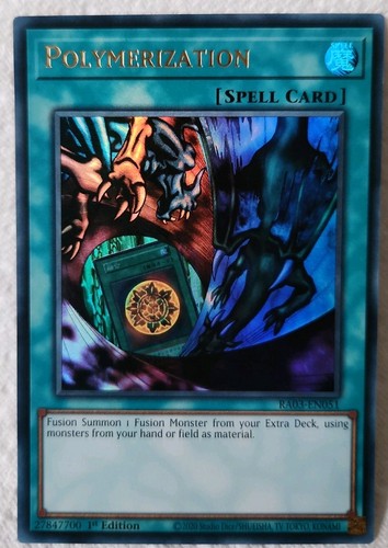 Polymerization 1st - yu-gi-oh,