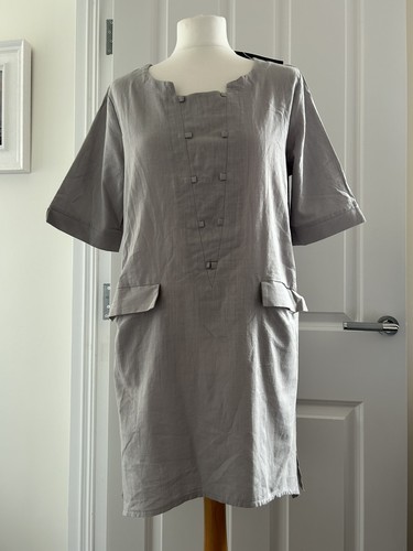 Zanzea women grey linen - zanzea,
