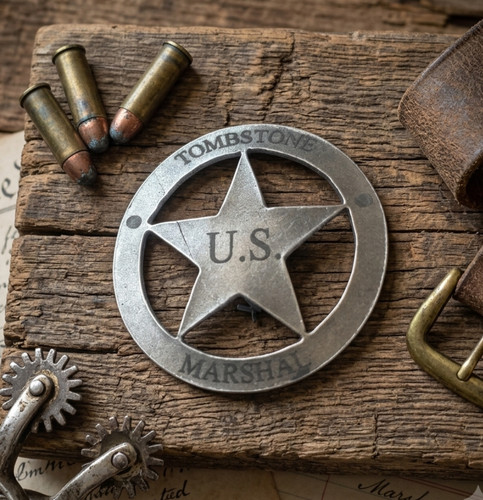 Replica tombstone marshal - us,