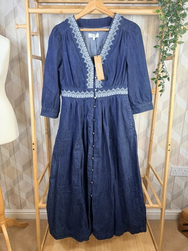 Monsoon denim dress bnwt - dress,