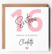 Personalised 16th birthday - personalised,