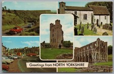 NORTH YORKSHIRE Multiview Postcard