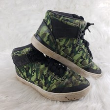 OSIRIS Black Green Camo Hi Top