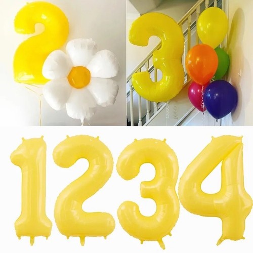 Yellow giant foil number - 40",