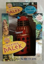 Doctor Who Red Gold Talking Dalek Action Figure Product Enterprise Exclusive