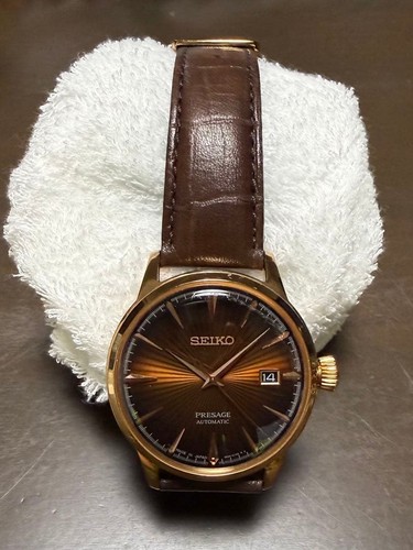 Seiko presage automatic brown - presage,