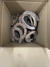 15KG Of Old Used Horse Shoes Job Lot