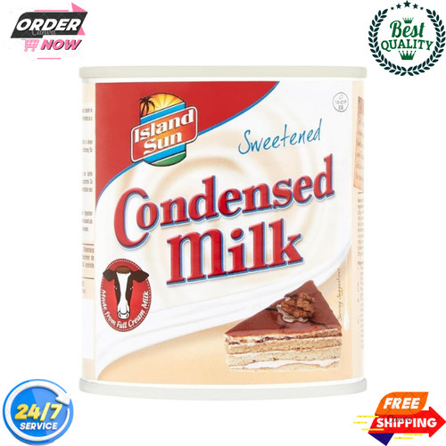 Island sun condensed milk - island,