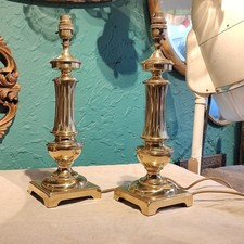 Pair Vintage Working Brass